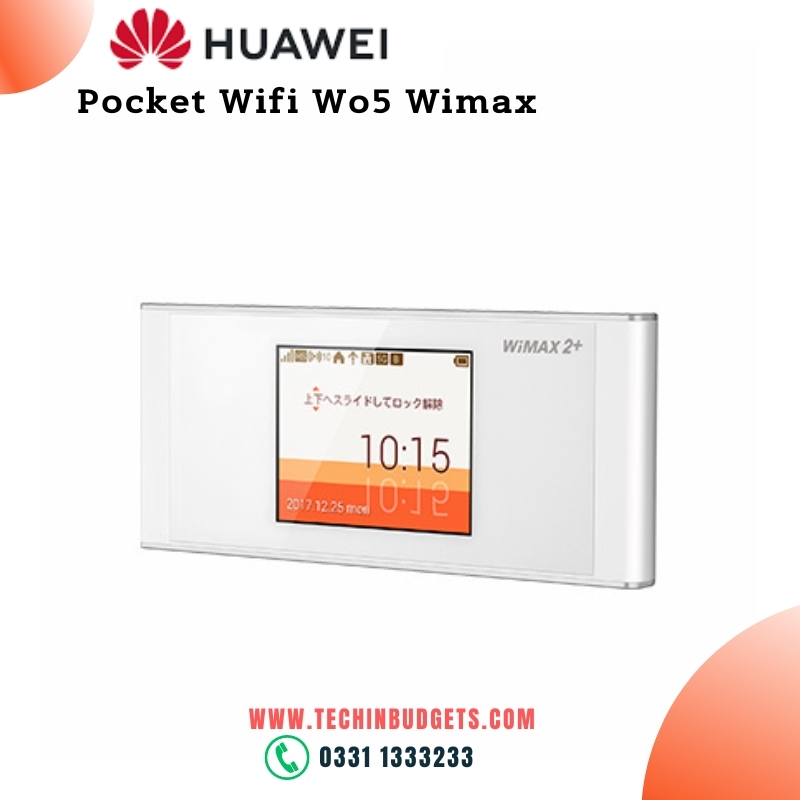 Huawei Speed Wi-Fi NEXT WiMAX+2 W05 - Tech in Budgets