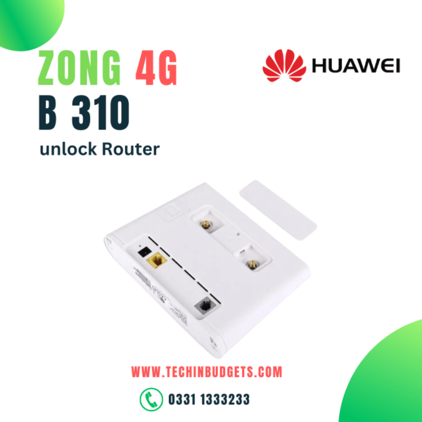 Zong 4g B310 Unlock Router