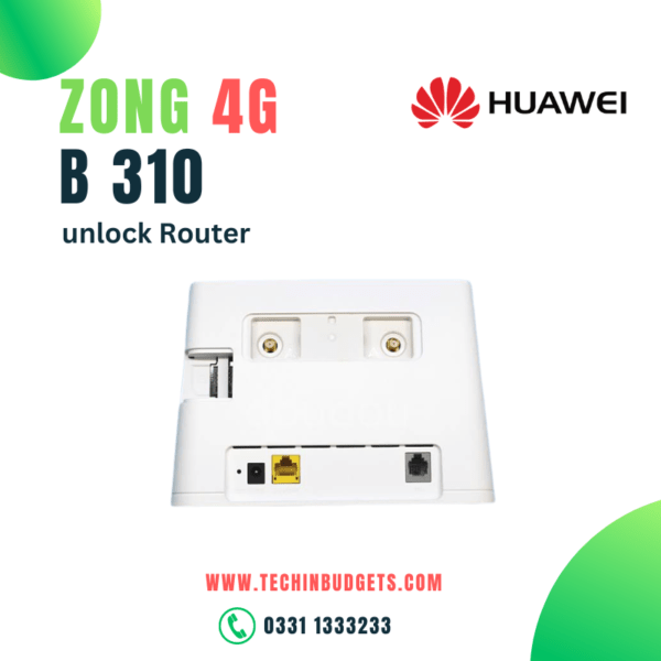 Zong 4g B310 Unlock Router