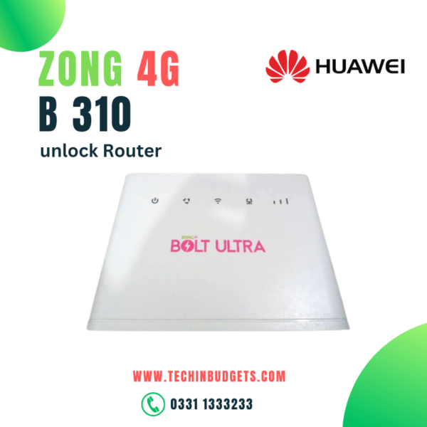 Zong 4g B310 Unlock Router