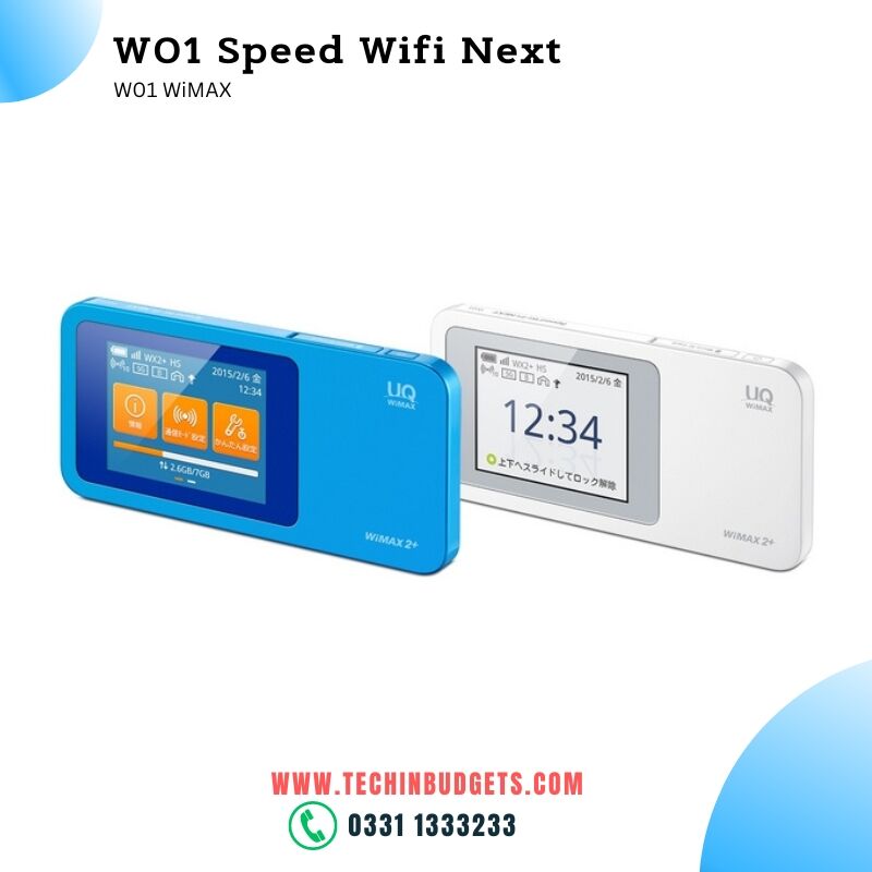 AU　Speed Wi-Fi NEXT W01 HUAWEI Unlocked 4G Wi-Fi Router NEXT W01 Portable Mobile